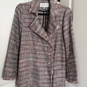 cupcakes & cashmere Multicolor Tweed Blazer